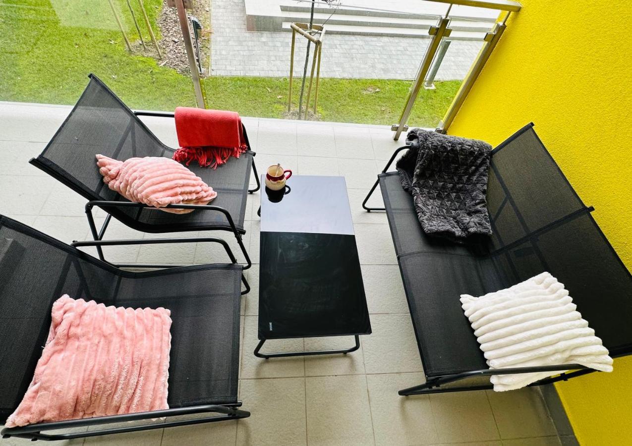 Medences Panoramas Balatom Apartman Siófok Eksteriør bilde